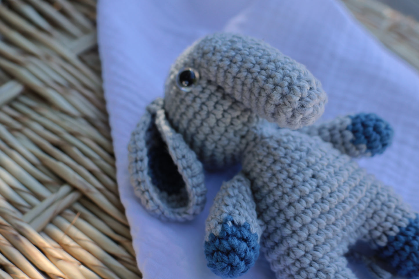 Crochet newborn snuggles.