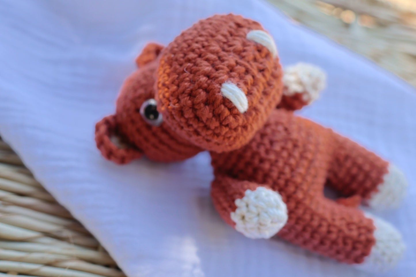 Crochet newborn snuggles.