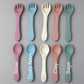 Silicone Spoon & Fork