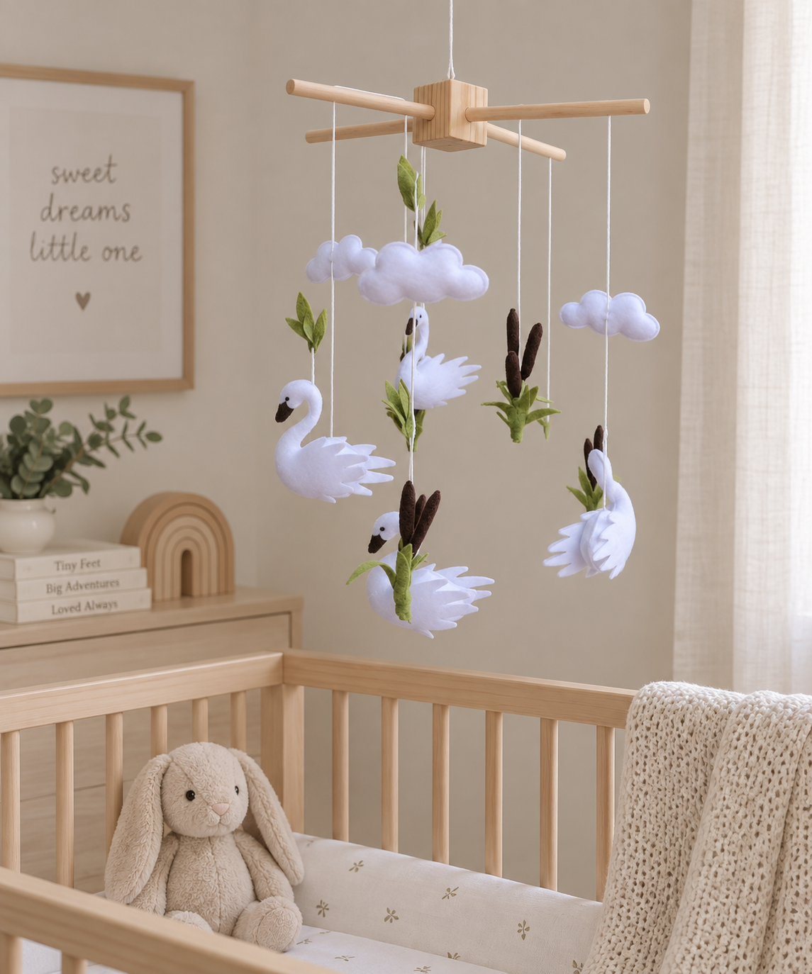 Handstitched Felt Mobiles