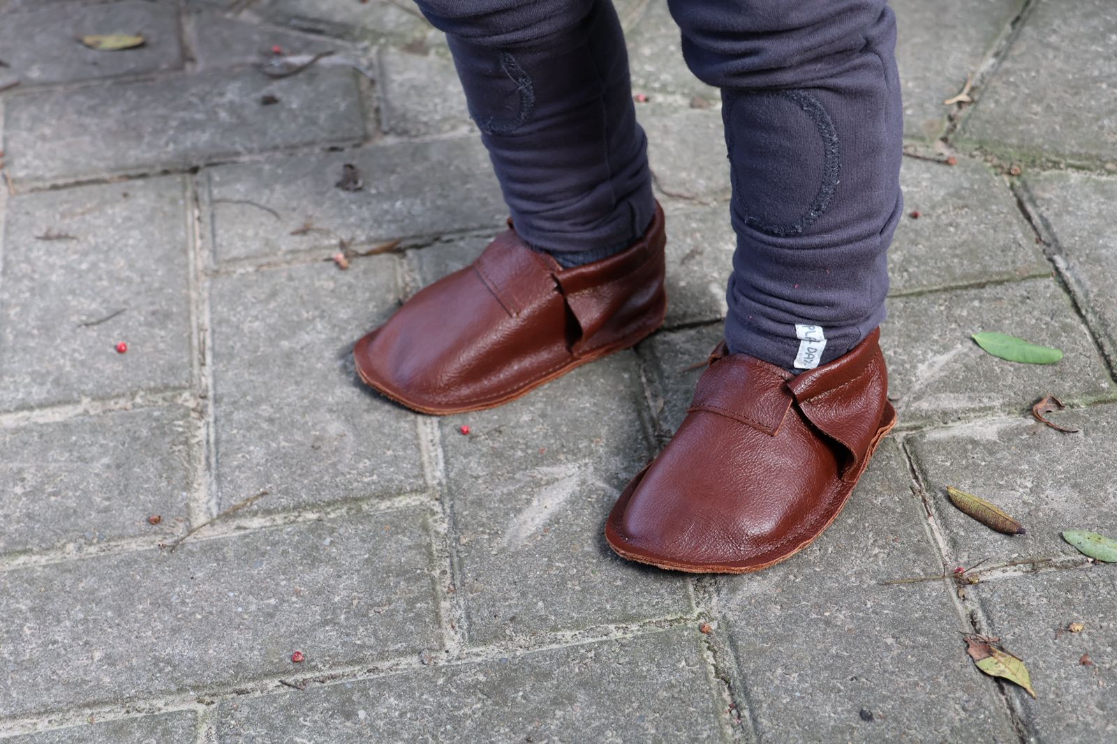 Leather baby shoes - Image 3