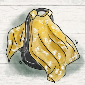 Muslin Infant Seat Covers