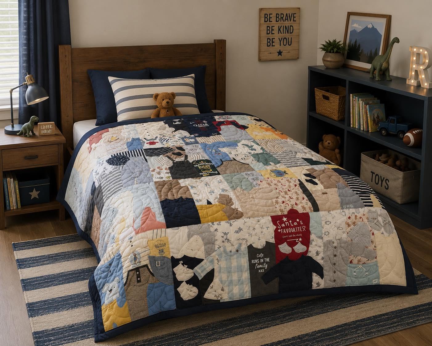 Keepsake baby clothes Quilts