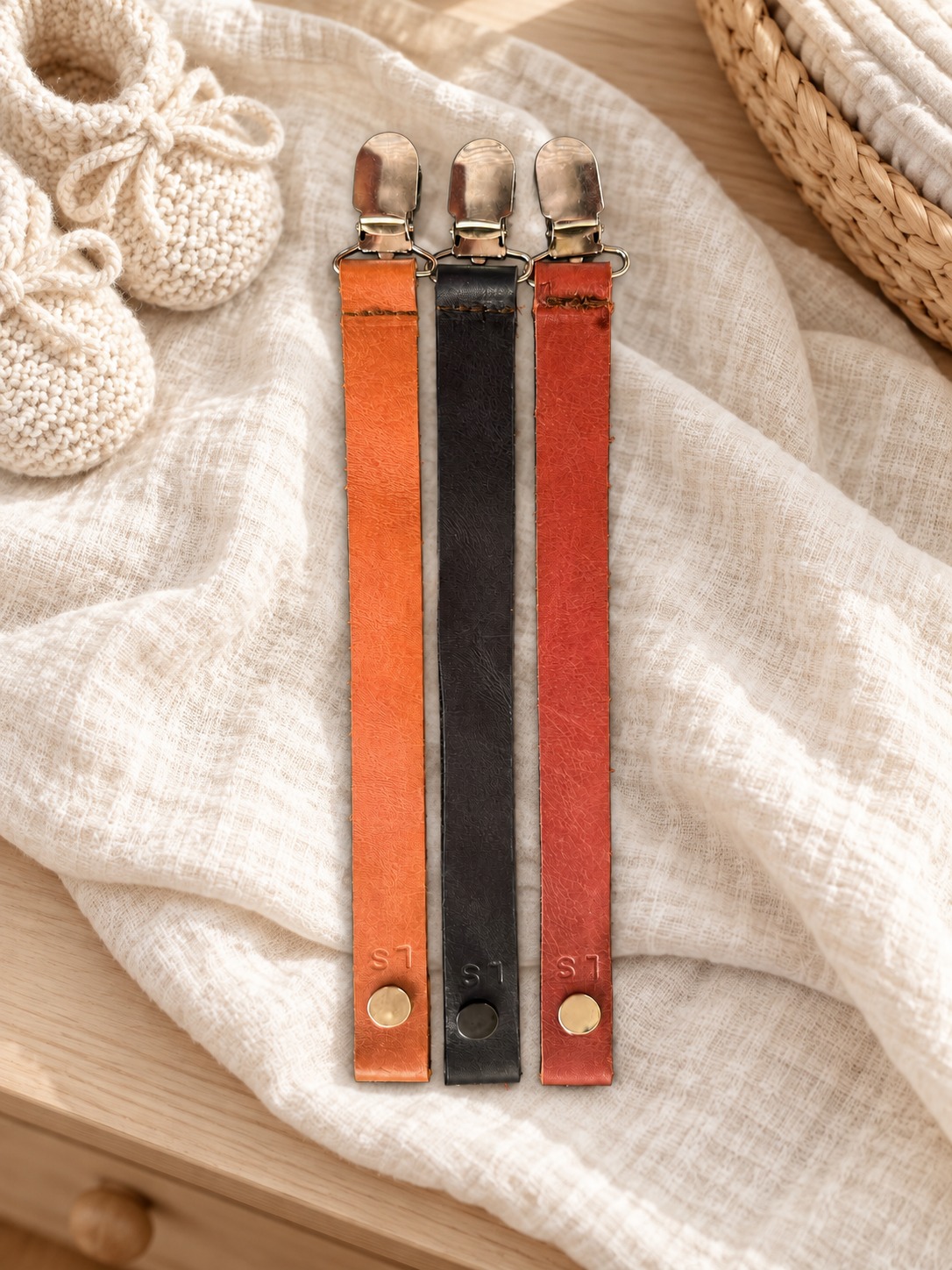 Leather Dummy Clips