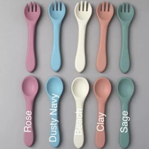Silicone Spoon & Fork