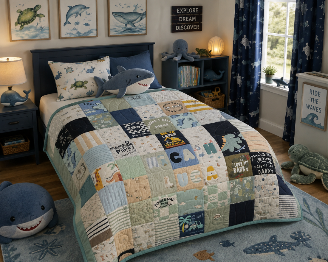 Keepsake baby clothes Quilts - Image 3